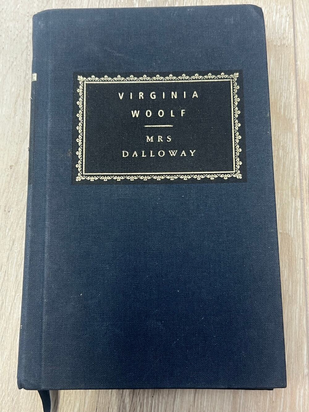 Virginia Woolf Mrs Dalloway Everyman’s Library Hardcover 1993 Knopf No DJ